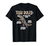 Tegu Rules Tegu Lover T-Shirt
