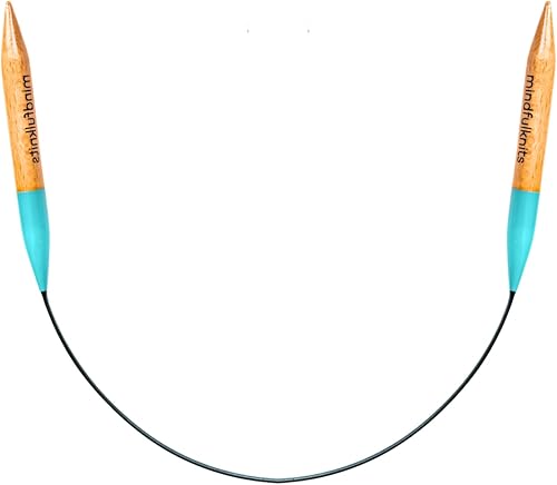 Miniatura 12 de mindfulknits Agujas de tejer de madera de haya rectas de primera calidad, tamaño US 17, 0.472 in - 13.8 in de longitud, suministros de punto