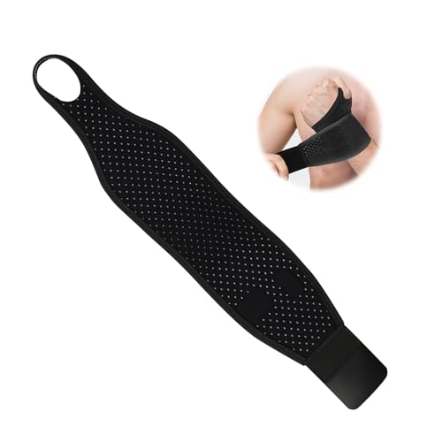 DmDoyy Protege Poignet, Élastique De Poignet, Soulager Les Douleur De Articulaire Du Pouce, Tendinite, Canal Carpien Et Entorse, Femme Et Homme (Noir)