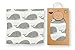 Milkbarn Organic Muslin Swaddle Blanket (Whale)