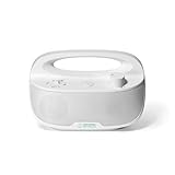 オーディオテクニカミミオ MIMIO SOUND MOVE お手元テレビ用スピーカー 2.4GHz ワイヤレス はっきり音 ステレオ かんたん操作 置くだけ充電 自動電源オフ機能 防滴 拭き取りクロス付き ATMM-SP780TVWH(E) ホワイト