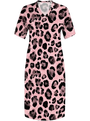 Image of SUZONANA Plus Size Dresses for Curvy Women African Print American Dress Summer Outfits Casual Loose with Pocket