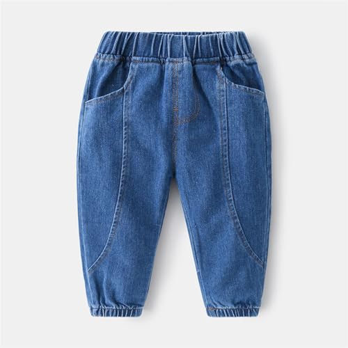 Boys Denim Pants Soft Micro Elastic Comfortable Fall Jeans for Kids Casual Wear Durable Fabric for Active Boys3