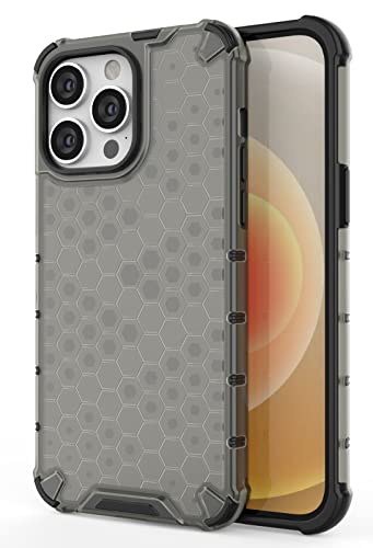 Image of Glasgow Back Case Cover Compatible with [ Apple iPhone 14 Pro Max ] (Stylish Design) -Black