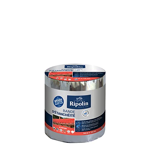 Bande d'étanchéité auto-adhésive Ripolin aluminium pour résoudre les fuites de toit