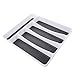 PRETYZOOM Storage Tray Silverware Drawer Organizer Plastic Flatware Compartment Silverware Organizer Utensil Tray Spoon Organizer for Kitchen Drawers Cutlery Tpr Tableware Cut off re-usable