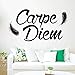Autocollant Mural Géant 150 x 85 cm Carpe Diem
