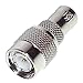 Produktbild BNC - TNC Adapter: TNC Stecker auf BNC Kupplung; Kontakte vergoldet; Vollmetall