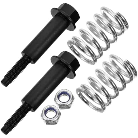 PLAFOPE 1Set Exhaust Manifold Studs and Nuts Hardware Kit Exhaust Manifold Bolts Assortment with Nuts and Washers for Engine Performance Exhaust Manifold Replacement Parts Cover