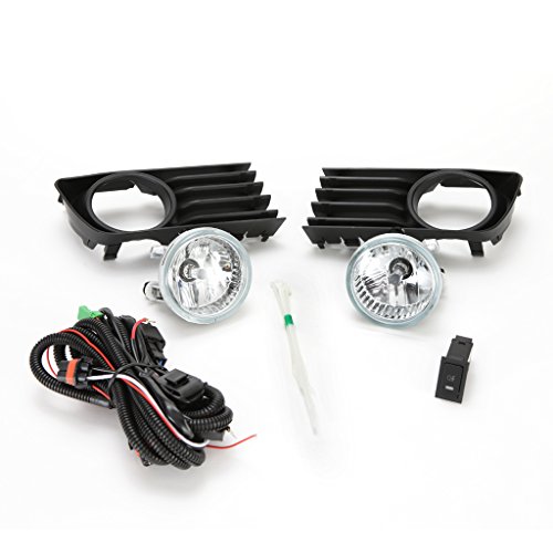 Ledin Fog Lights For 2004-2009 Toyota Prius (Oe Style Clear Lens With Switch, Wires, Bulbs, Bezels) #TOP1