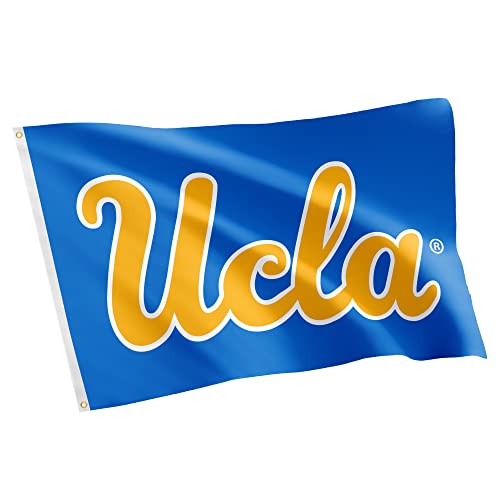 Desert Cactus UCLA Bruins Flag - 3 x 5 Feet University of California Los Angeles Banner, Indoor/Outdoor Durable Fabric, 100% Polyester Design (Style 1)