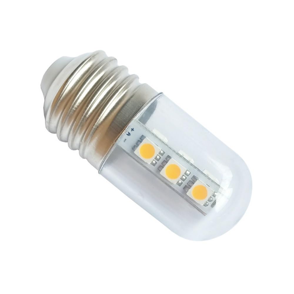 RZL Lighting, Paquete de 50 bombillas LED for el hogar, CA 220 V, 2 W, T26S, E27/B22, minilámpara colgante de plástico T30(Cool White 6500K,E27 220V)