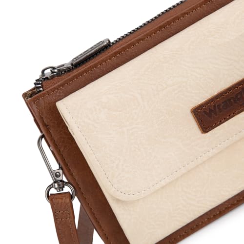 Image of Wrangler Crossbody Wallet for Women RFID Clutch Phone Purse with Credit Card Slots | RFID