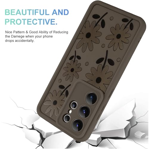Image of Compatible with Samsung Galaxy S26 Ultra Case, Brown