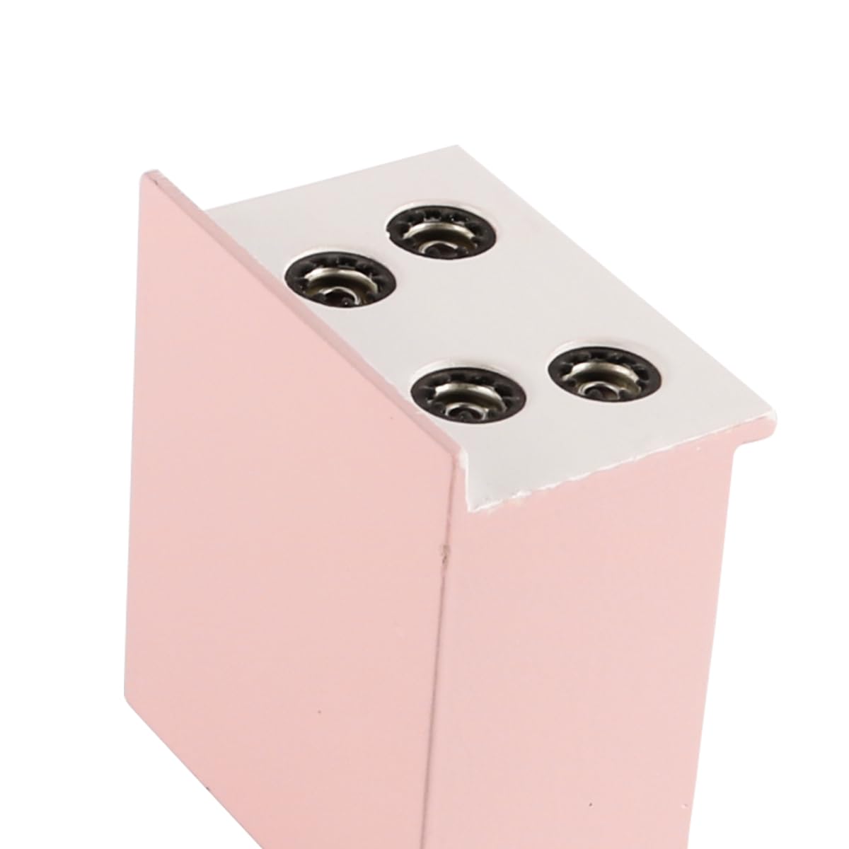 FONGKNOX Doll House Miniature Cooker Stove Oven Pink Miniature Kitchen Furniture Model Accessories 1:12 Simulation Mini Wooden Furniture for Doll House Kitchen Decor - Image 4