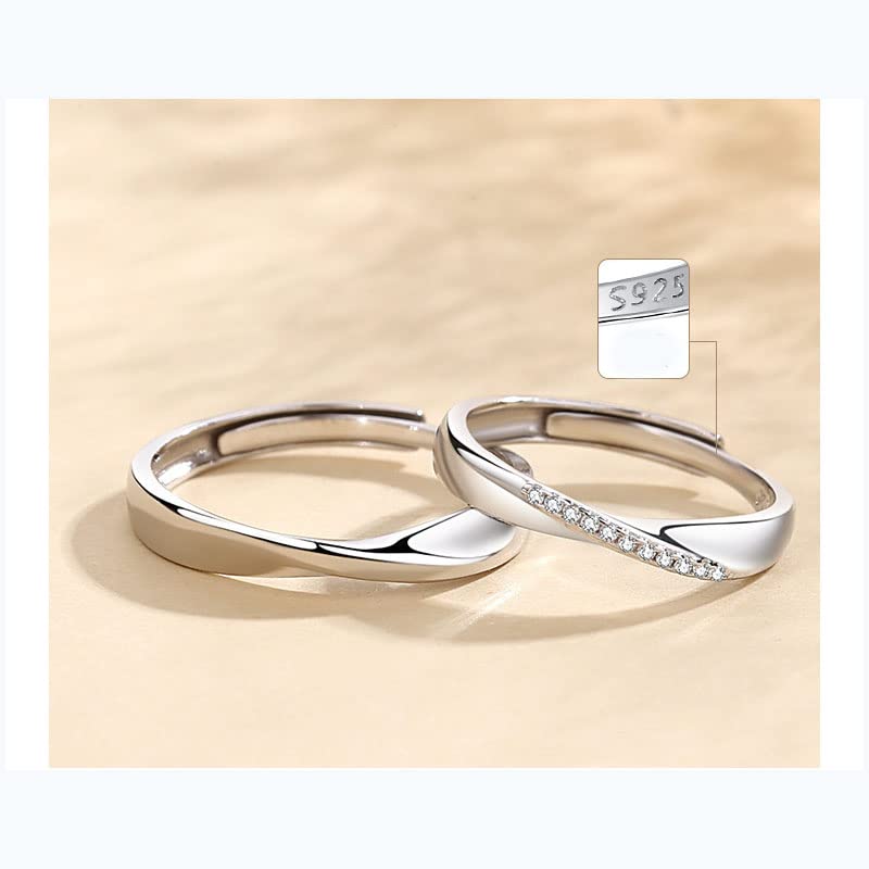 Anillo De Plata S925 Para Mujer, Diseño De Hojas Y Plumas, R | Meses