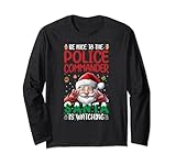 Santa Is Watching Christmas Family Matching Tees