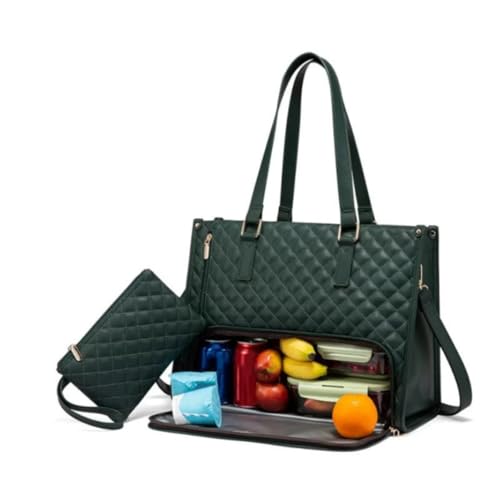 Sac de rangement pour ordinateur portable grand sac à déjeuner isotherme femme