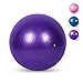 Ballon d'exercice (65 cm) pour Le Fitness, Ballon de Yoga Anti-éclatement, Chaise de Bureau, Ballon d'équilibre, Ballon de stabilité pour la Maison, Salle de Sport, entraînement Musculaire (Purple)