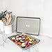 USA Pan Bakeware Nonstick Quarter Sheet Pan, Baking Sheet Aluminized Steel