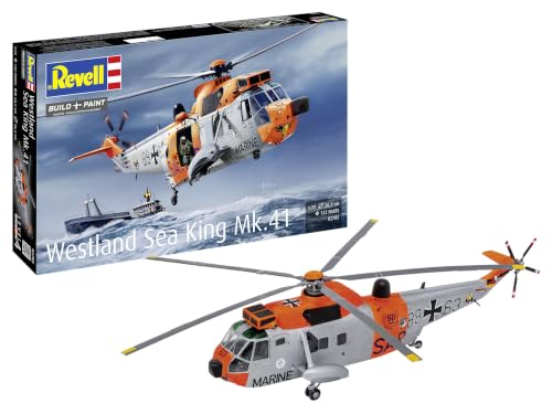 Revell 03785 Westland Sea King Mk. 41 Échelle 1/72 – Maquette en plastique non construit/non peint