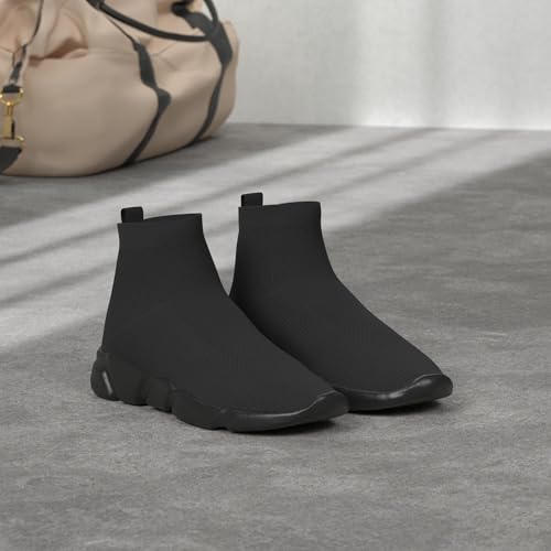 Women's Slip On Socks Sneakers Walking Shoes Running Tennis Athletic Gym Workout Non Slip Athletic Fashion Sneakers2