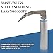 MuskalMed Veterinary Laryngoscope Set Including 6 Macintosh laryngoscope Blade Size (0 to 5) with Handles for Intubation laryngoscope Blades for Animals