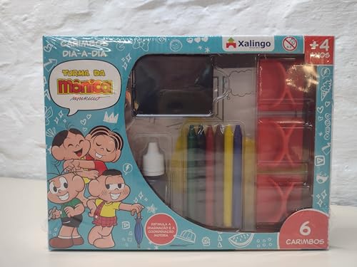 Carimbos Dia a Dia Turma da Mônica Xalingo