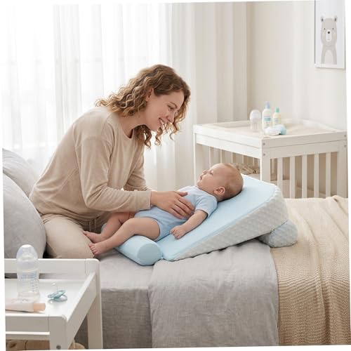 Oreiller anti reflux bébé 15° Tencel double face - 5