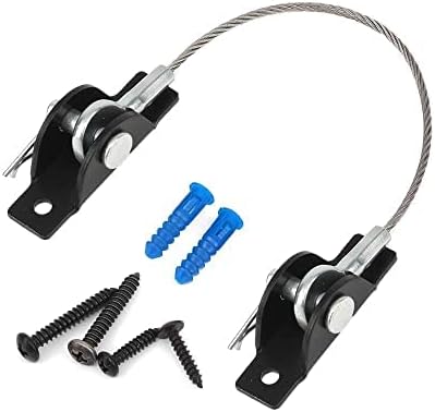 Miniatura 9 de Kit de anclajes antipuntas para muebles (paquete de 6) correas para muebles a prueba de bebés, armario seguro de 400 libras para evitar caídas,