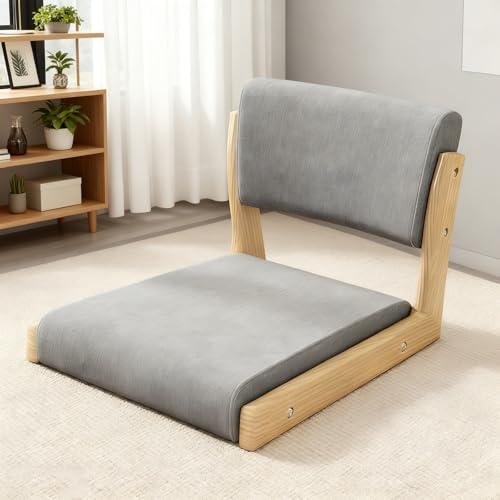Silla japonesa Kotatsu sin patas, asiento acogedor para sala de estar, dormitorio, ventana de bahía, ideal para leer y meditar, diseño elegante y que ahorra espacio