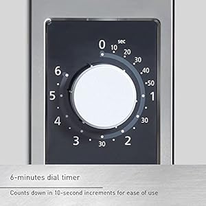 Panasonic ne 1025f compact light duty countertop commercial microwave oven with 6 minute electronic dial control timer bottom energy feed 1000w 08 cu ft capacity silver  urban country home decor