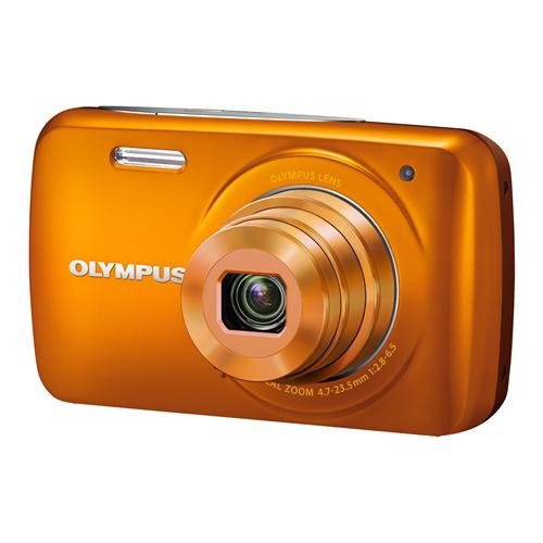 Amazon | OLYMPUS デジタルカメラ VH-210 オレンジ 1400万画素 光学5倍