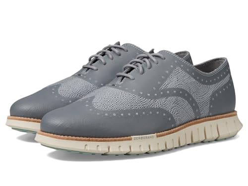 Image of Cole Haan Mens Zerogrand Remastered Remaster Embrostitch Wingtip