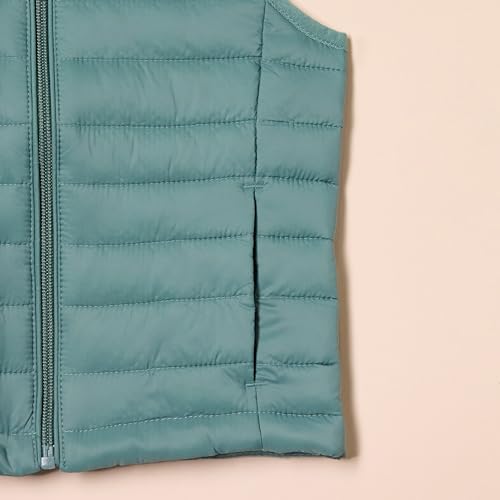 Image of Amazon Essentials Girls and Toddlers' Lightweight Water-Resistant Packable Puffer Vest