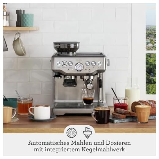 Sage Barista Express Kaffeemaschine mit Mahlwerk