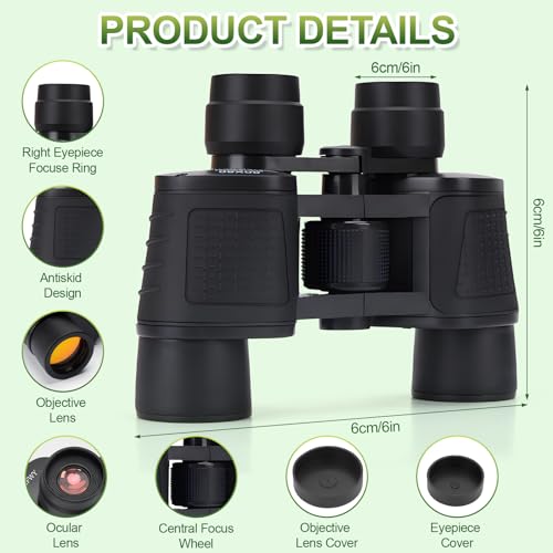 Binoculares profesional HD 10x36 impermeables para adultos miniatura 6