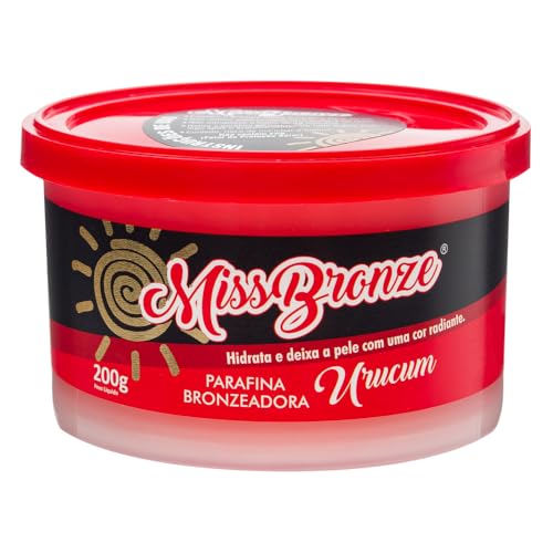 Parafina Bronzeadora Urucum Miss Bronze, 200g