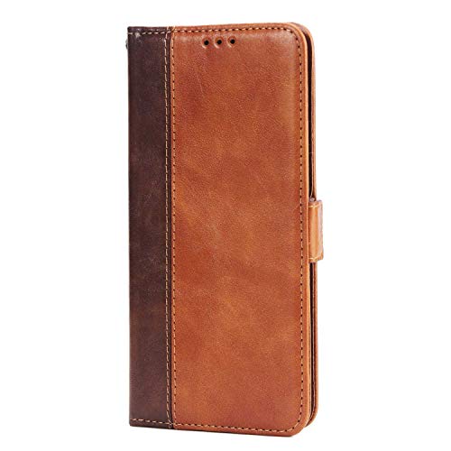 Galaxy S7 Wallet Case, SONWO Premium Vintage Slim Magnetic Closure Flip PU Leather Case with Stand Function and Credit Card Slot for Samsung Galaxy S7, Brown