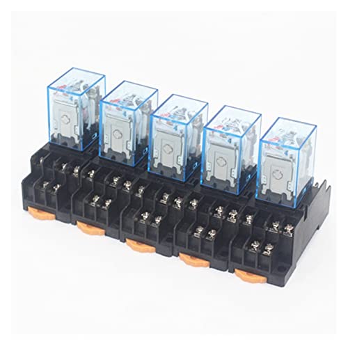 Relé electromecánico 11pin con luz LED para control seguro de circuitos de 5A 4