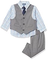 Algopix Similar Product 5 - Nautica Dressy Vest Set NavyGrey 69