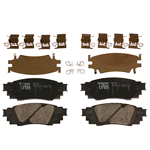 TRW Pro TRC1879 Disc Brake Pad Set For Lexus RX350 2016-2021, Rear, And Other Applications by TRW - Used condition - US$25.97