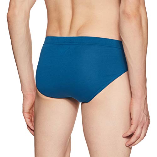 Image of Levi's 011 Comfort Brief for Men | 100% Pure Cotton | Breathable | Durable | Anti-Roll Waistband | Extra Supportive Gusset | Dual Layer 3D Pouch | Tagless & Zero Irritation Comfort | Pack of 3