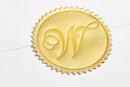 Paperdirect Gold Foil Letter W Monogram Seals, Envelope Accessories, Set Of 102 #TOP3