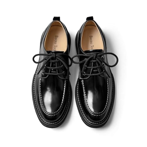 Image of BEAU TODAY Mens Dress Oxford Shoes, Men