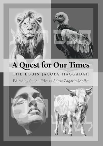 Compare Textbook Prices for A Quest for Our Times: The Louis Jacobs Haggadah Hebrew Edition ISBN 9781739089658 by Eder, Simon,Rosen, Jeremy,Marx, Dalia,Hefter, Herzl,Kahn-Harris, Deborah,Gordon, Jeremy,Adelman, Rachel,Gotlib, Steven,Jacobs, Jill,Zagoria-Moffet, Adam