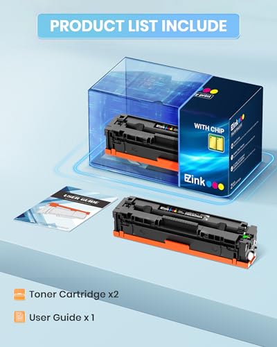 E-Z Ink 218A with Chip Compatible for HP 218A Toner Cartridges Black 218X Toner for HP Color LaserJet pro MFP 3301fdw Toner 3301cdw 3201dw 3301sdw Printer Ink Set W2180A W2180X (2 Black) - Thumbnail 4