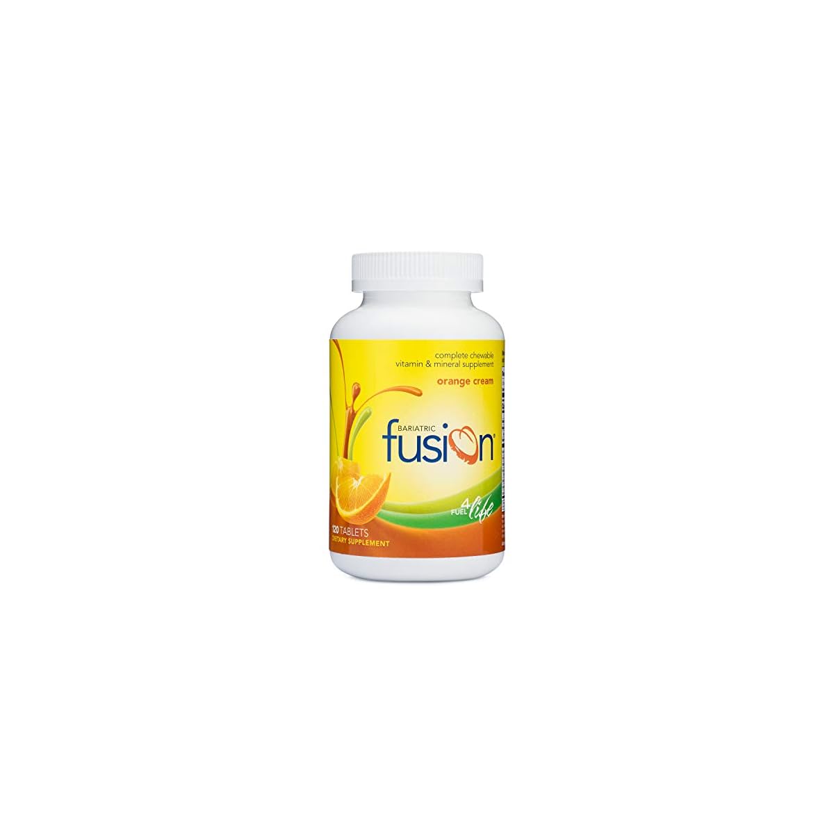 Bariatric Fusion Orange Cream Flavored Complete Chewable Bariatric