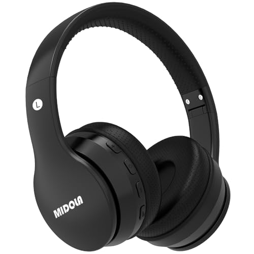 MIDOLA Kids Headphones Bluetooth 5.4 Wireless 68H Play Time Volume Limit 85/94dB Over-Ear Foldable...