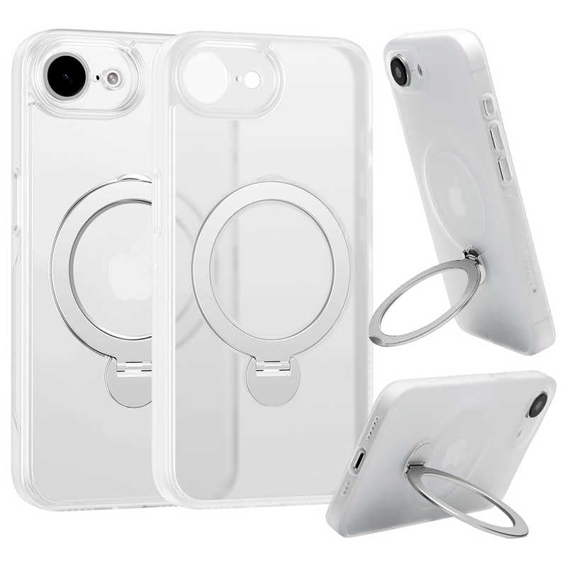 Amazon.co.jp: iPhone 16e ZEROSAFE Shaft Magsafe対応 360°回転